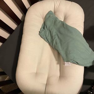 SnuggleMe Organic Lounger with Cover